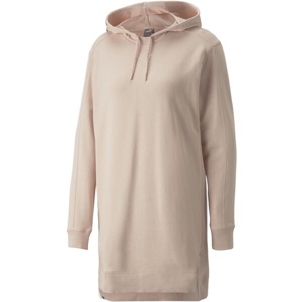 Puma Puma HER HOODED DRESS TR Ženska majica s kapuljačom, ružičasta, veličina