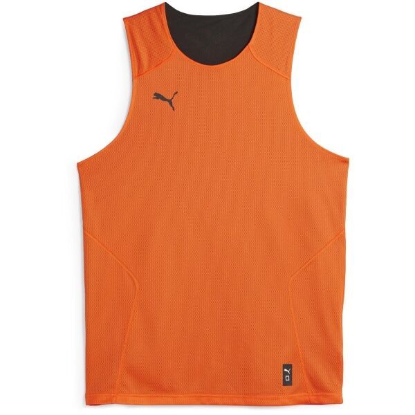 Puma Puma HOOPS TEAM REVERSE PRACTICE JERSEY Muški košarkaški dres, narančasta, veličina