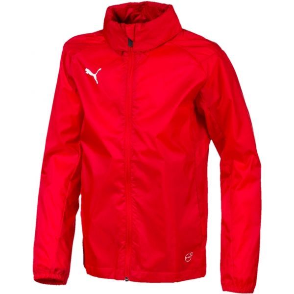 Puma Puma LIGA TRG RAIN JKT CORE JR Dječja jakna, crvena, veličina