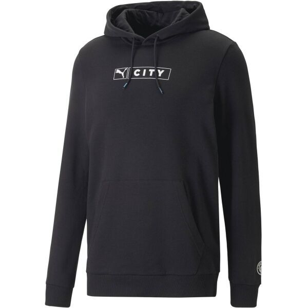 Puma Puma MCFC FTBLLEGACY HOODY Muška majica s kapuljačom, crna, veličina