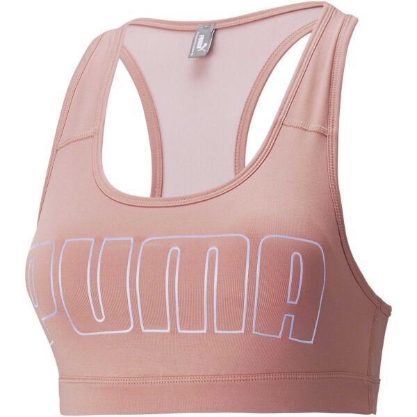 Puma Puma MID IMPACT 4KEEPS GRAPHIC BRA PM Ženski sportski grudnjak, narančasta, veličina