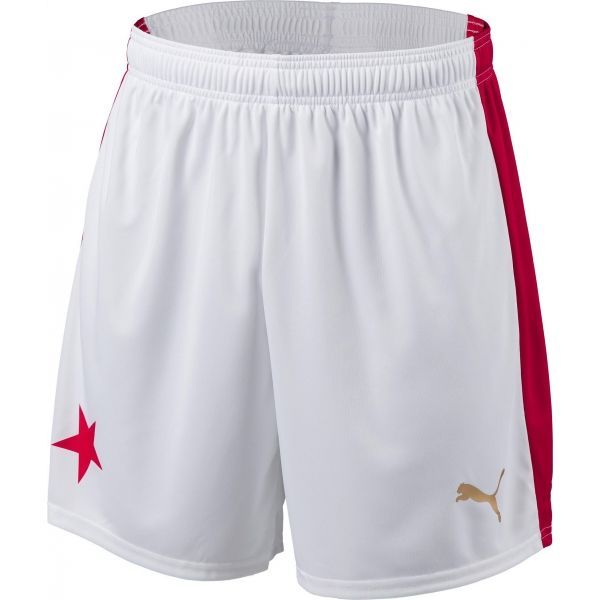 Puma Puma SK SLAVIA SHORTS HOME Originalne hlače za nogomet, bijela, veličina