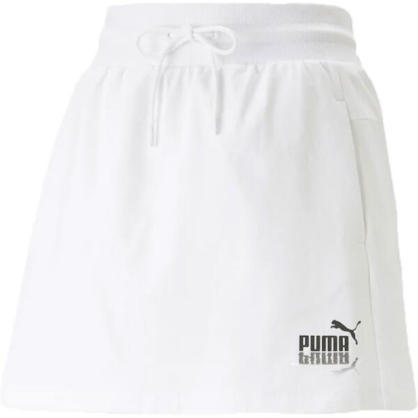 Puma Puma SUMMER SPLASH SWEAT SKIRT 5 Ženska suknja, bijela, veličina