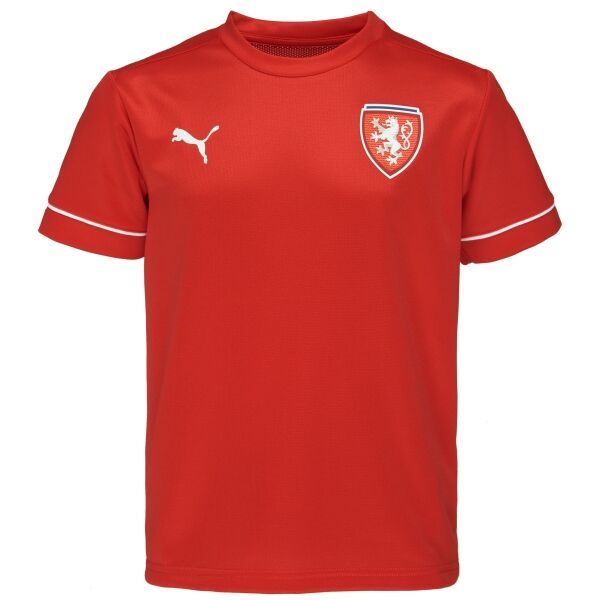 Puma Puma TEAM GOAL TRAINING JERSEY CORE JR Sportska majica za dječake, crvena, veličina