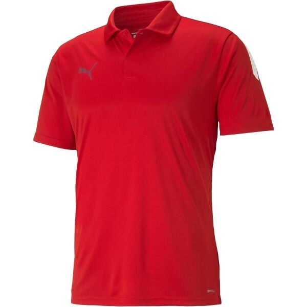 Puma Puma TEAM LIGA SIDELINE POLO SHIRT Muška polo majica, crvena, veličina