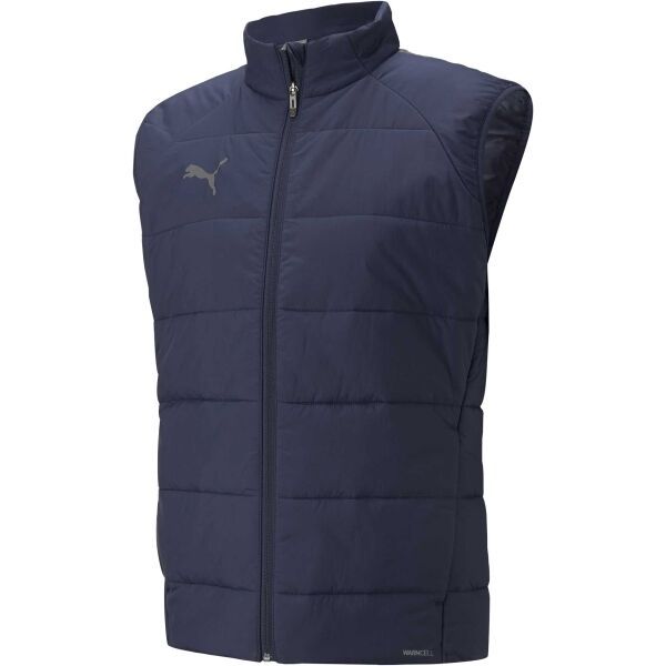 Puma Puma TEAM LIGA VEST JACKET Nogometna jakna, tamno plava, veličina