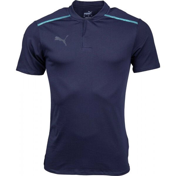 Puma Puma TEAMCUP CASUALS POLO Muška polo majica, tamno plava, veličina