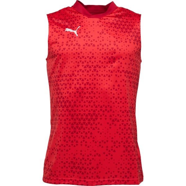 Puma Puma TEAMCUP TRAINING JERSEY SL Muške nogometne kratke hlače, crvena, veličina