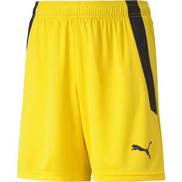Puma Puma TEAMLIGA SHORTS JR Junior kratke hlače, žuta, veličina