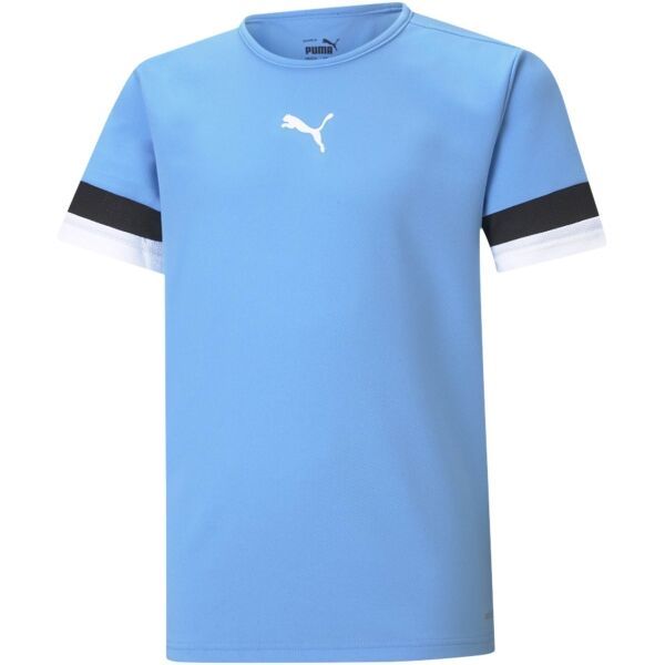 Puma Puma TEAMRISE JERSEY JR Dječja majica za nogomet, svjetlo plava, veličina