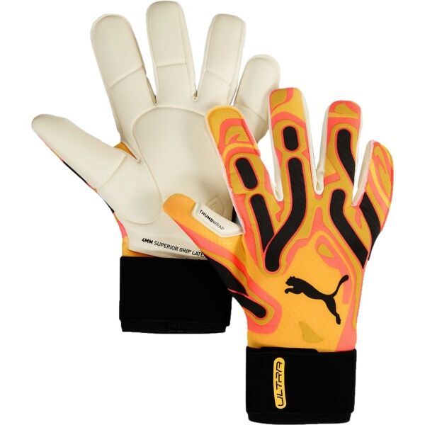 Puma Puma ULTRA ULTIMATE HYBRID Muške golmanske rukavice, narančasta, veličina