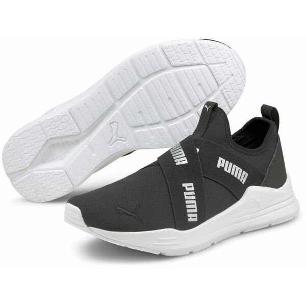 Puma Puma WIRED RUN JR Sportska obuća za djevojčice, crna, veličina 40.5