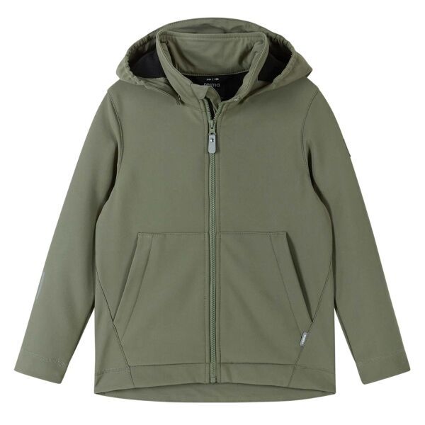 REIMA REIMA KOIVULA Softshell jakna za dječake, khaki, veličina