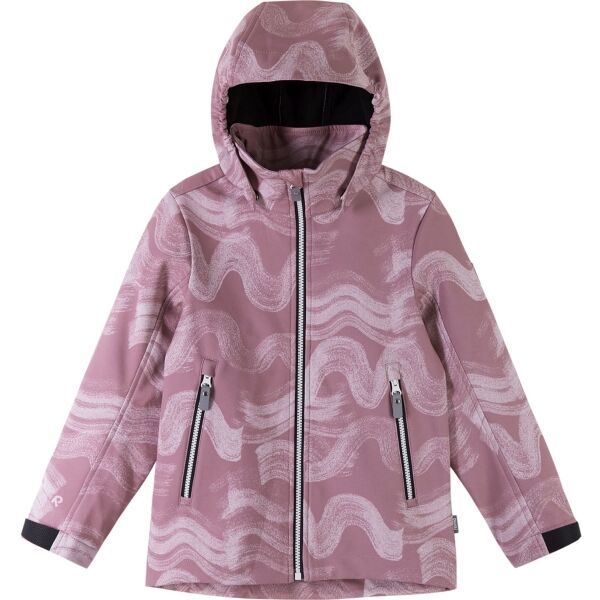 REIMA REIMA KULLOO Softshell jakna za djevojčice, ružičasta, veličina