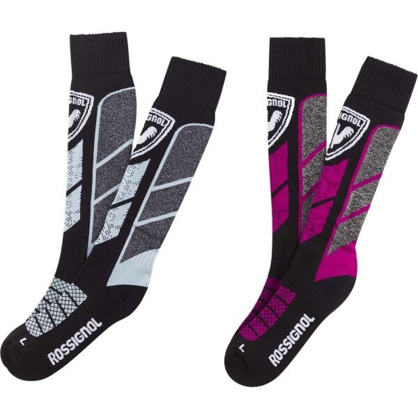 Rossignol Rossignol THERMOTECH 2P X3 W Skijaške čarape, crna, veličina