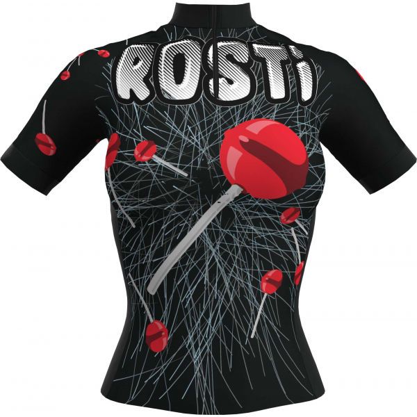 Rosti Rosti CIUPA W Ženski biciklistički dres, crna, veličina