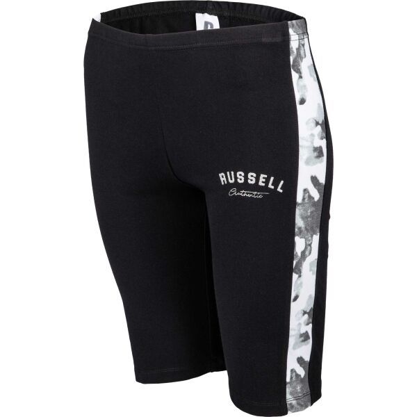 Russell Athletic Russell Athletic BIKE PRINT SHORT Ženske kratke hlače, crna, veličina