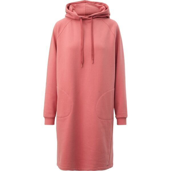 s.Oliver s.Oliver QS HOODIE LS DRESS Ženska haljina, ružičasta, veličina