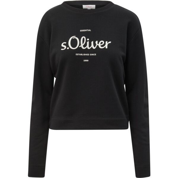 s.Oliver s.Oliver RL SWEATSHIRT Dukserica, crna, veličina