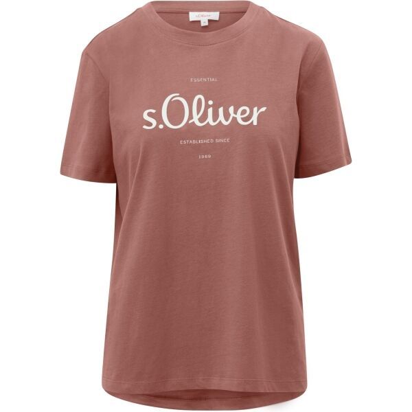 s.Oliver s.Oliver RL T-SHIRT Ženska majica kratkih rukava, smeđa, veličina