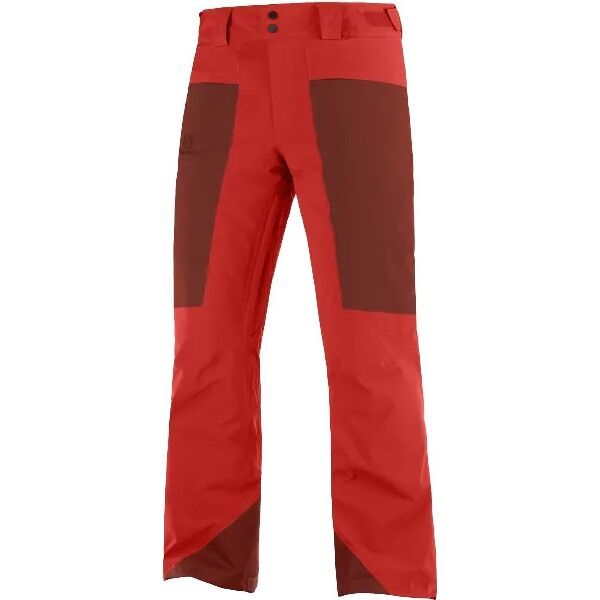 Salomon Salomon BRILLIANT PANT M Muške hlače za skijanje, crvena, veličina