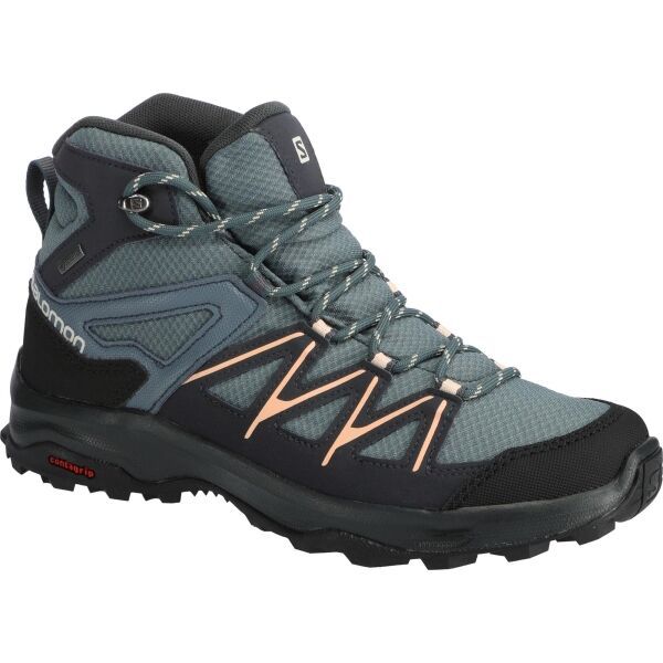 Salomon Salomon DAINTREE MID GTX W Ženska turistička obuća, siva, veličina 40 2/3