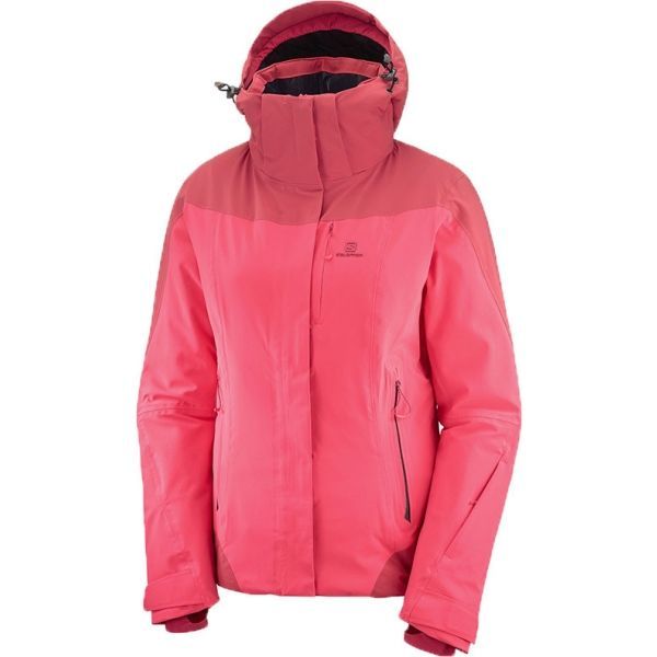 Salomon Salomon ICEROCKET JKT W Ženska jakna za skijanje, ružičasta, veličina