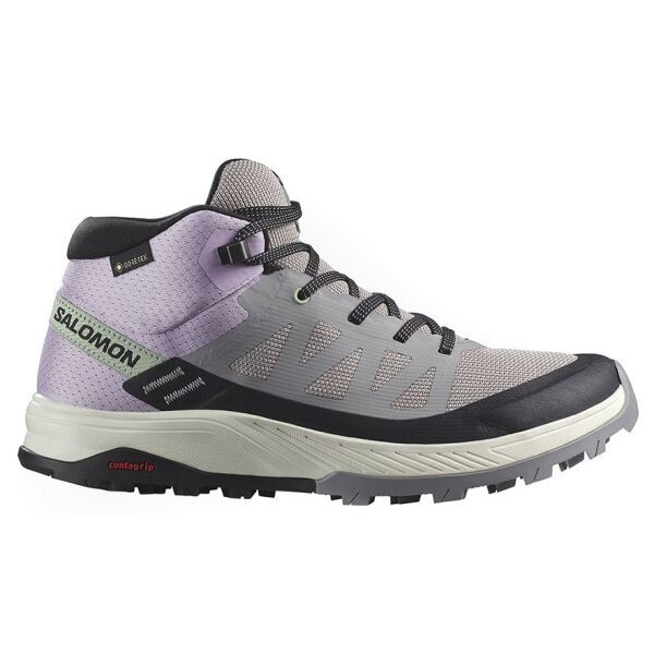 Salomon Salomon OUTRISE MID GTX W Ženska turistička obuća, siva, veličina 40