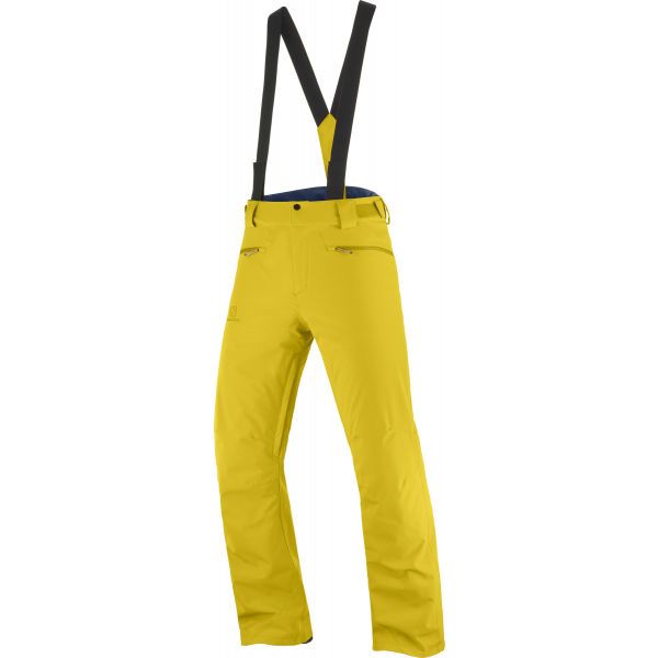 Salomon Salomon STANCE PANT M Muške skijaške hlače, žuta, veličina