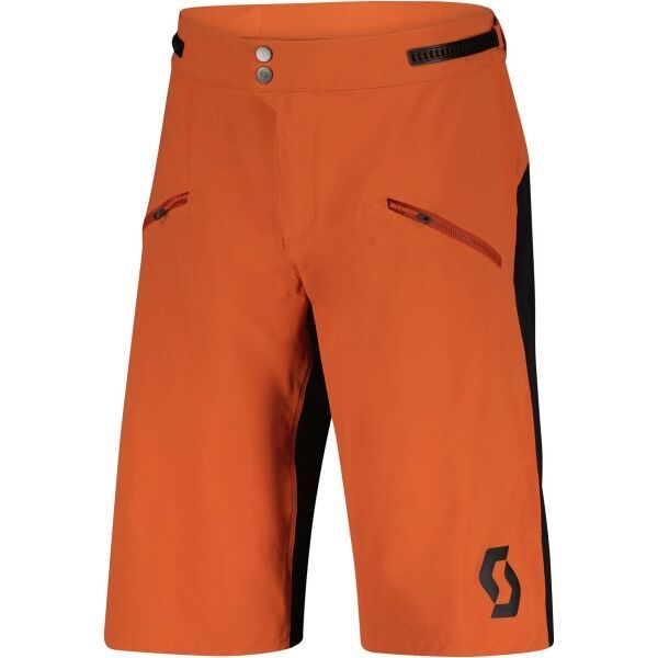 Scott Scott TRAIL VERTIC PRO W/PAD Muške kratke hlače, narančasta, veličina