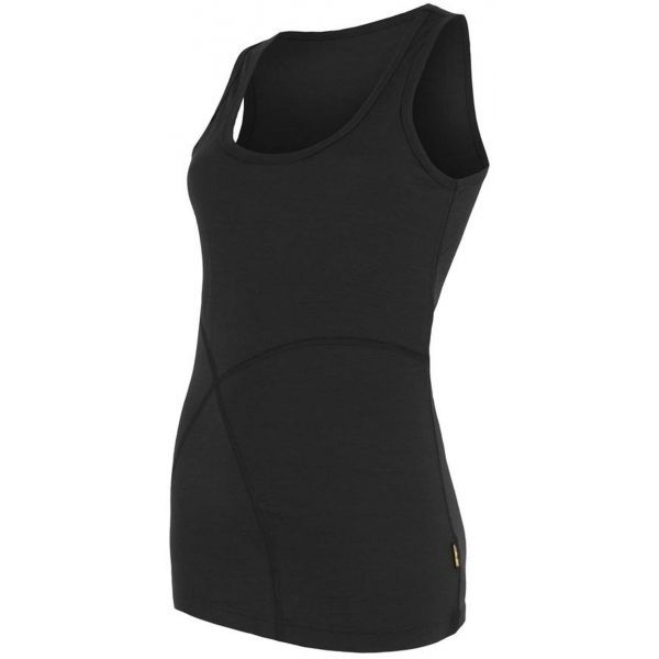 Sensor Sensor MERINO ACTIVE W Ženska  majica bez rukava, crna, veličina