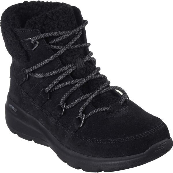 Skechers Skechers GLACIAL ULTRA - WINTER IS COMING Ženska zimska obuća, crna, veličina