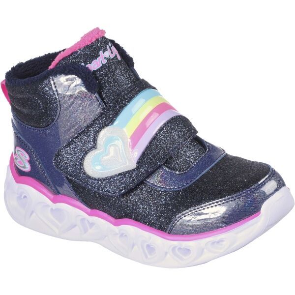 Skechers Skechers HEART LIGHTS - BRILLIANT RAINBOW Zimske čizme za djevojčice, tamno plava, veličina