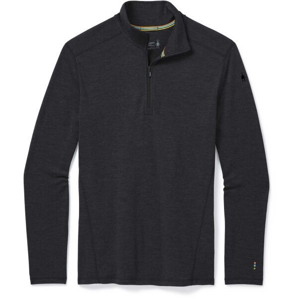 Smartwool Smartwool M CLASSIC THERMAL MERINO BL 1/4 ZB Muška majica, tamno siva, veličina