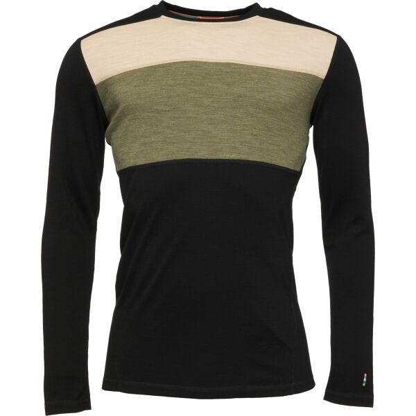 Smartwool Smartwool M CLASSIC THERMAL MERINO BL COLORBLCK CB Muška majica, crna, veličina