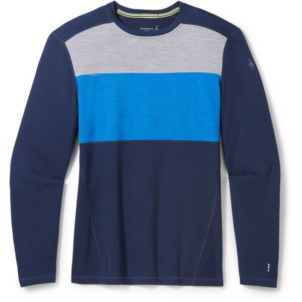 Smartwool Smartwool M CLASSIC THERMAL MERINO BL COLORBLCK CB Muška majica, tamno plava, veličina