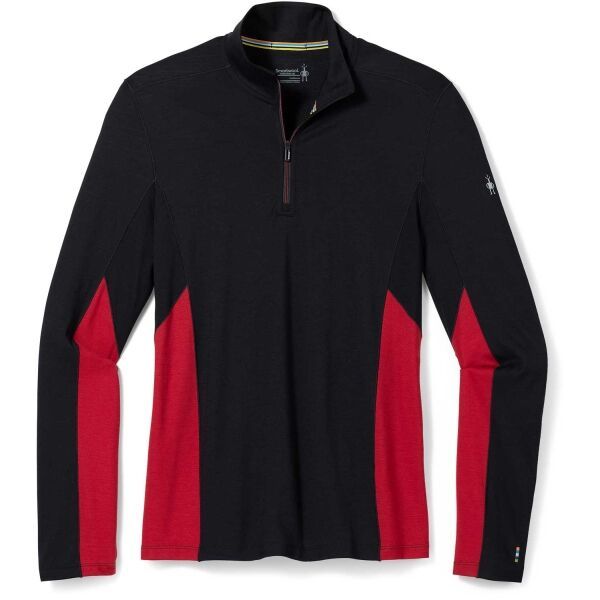 Smartwool Smartwool M MERINO SPORT LONG SLEEVE 1/4 ZIP Muški pulover, crna, veličina
