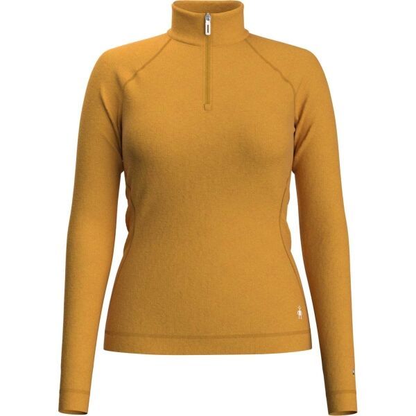 Smartwool Smartwool W CLASSIC THERMAL MERINO BL 1/4 ZB Ženska majica, žuta, veličina