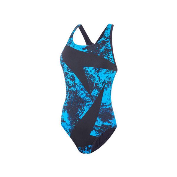 Speedo Speedo BOOMSTAR PLACEMENT FLYBACK Ženski jednodijelni kupaći kostim, tamno plava, veličina