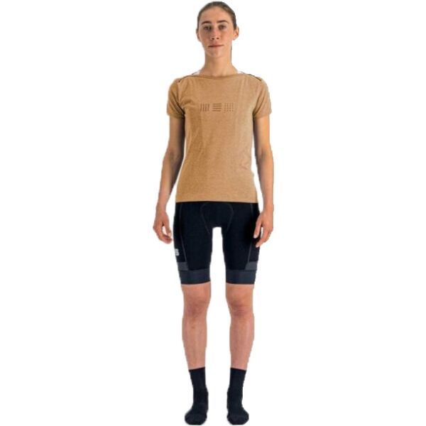 Sportful Sportful GIARA W TEE Ženska biciklistička majica, smeđa, veličina