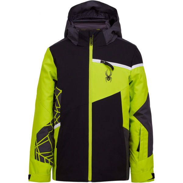 Spyder Spyder CHALLENGER JACKET Jakna za dječaka, zelena, veličina
