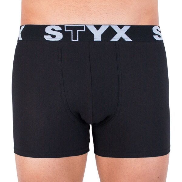 Styx Styx MEN'S BOXERS LONG SPORTS RUBBER Muške bokserice, crna, veličina