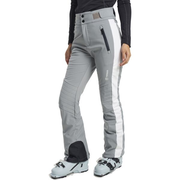 TENSON TENSON GRACE SOFTSHELL SKI W Ženske skijaške softshell hlače, siva, veličina