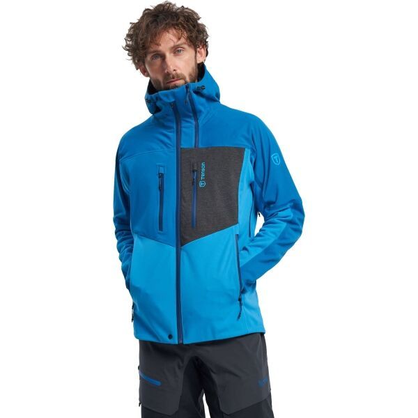 TENSON TENSON TOURING SOFTSHELL M Ženska skijaška alpska jakna, plava, veličina