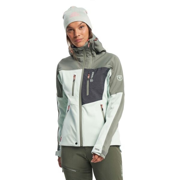 TENSON TENSON TOURING SOFTSHELL W Ženska skijaška alpska jakna, svijetlo zelena, veličina