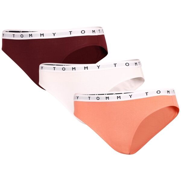 Tommy Hilfiger Tommy Hilfiger 3P BIKINI Ženske gaćice, boja vina, veličina