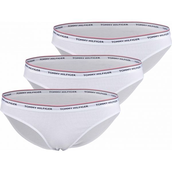 Tommy Hilfiger Tommy Hilfiger 3P BIKINI Žensko donje rublje, bijela, veličina