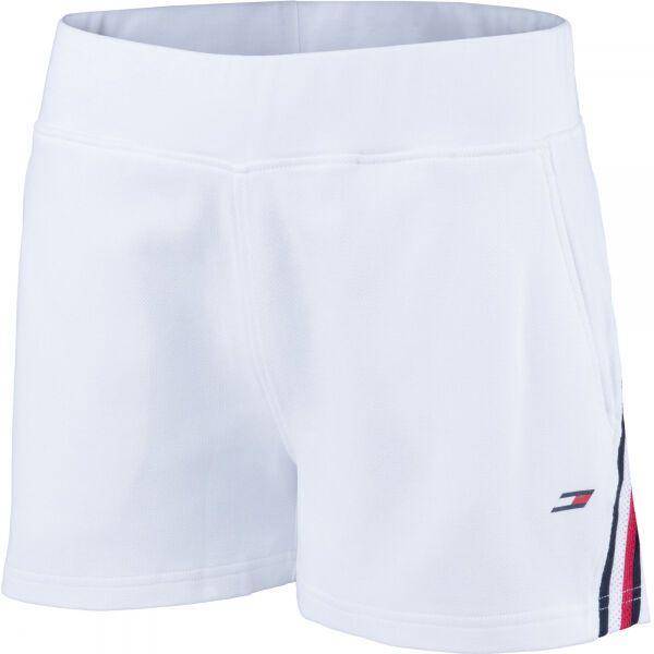 Tommy Hilfiger Tommy Hilfiger DOUBLE PIQUE REGULAR SHORT Ženske sportske kratke hlače, bijela, veličina