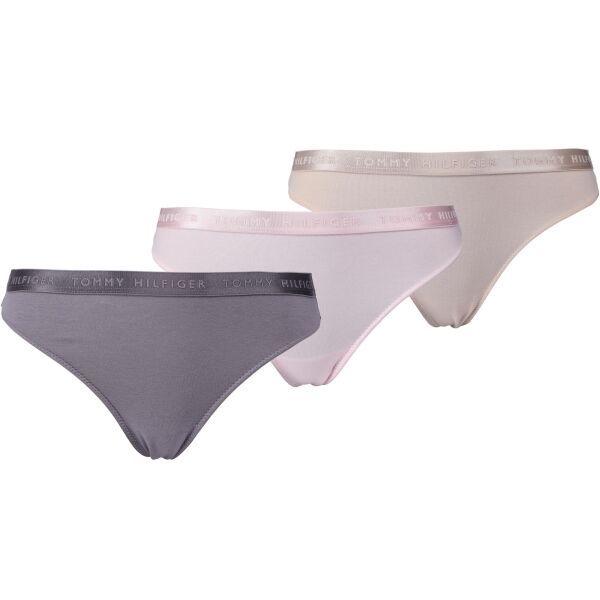 Tommy Hilfiger Tommy Hilfiger EVERYDAY LUXE 3 PACK Ženske tange, bež, veličina