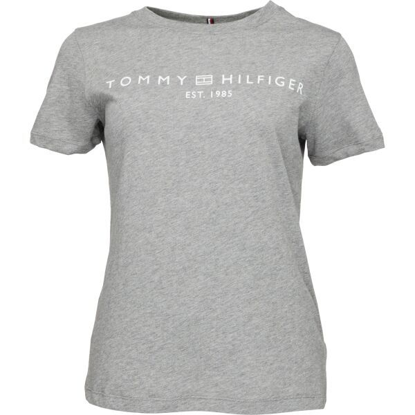 Tommy Hilfiger Tommy Hilfiger LOGO CREW NECK Ženska majica, siva, veličina